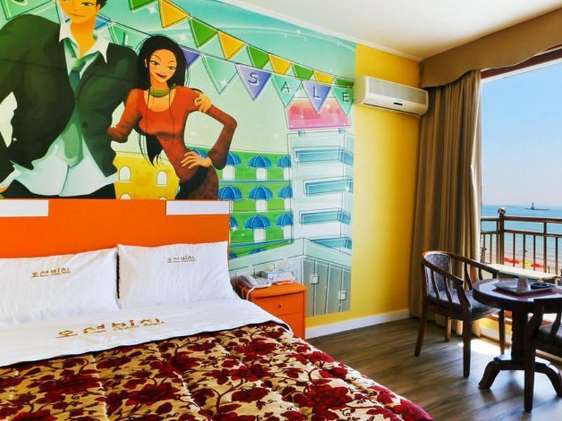 Ocean Beach Hotel Taean Esterno foto