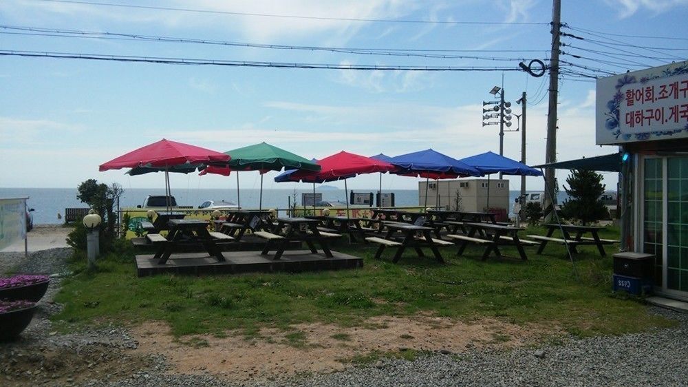 Ocean Beach Hotel Taean Esterno foto